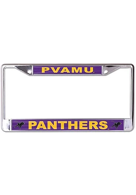 Prairie View A&M Panthers Printed License Plate Frame - Purple