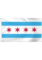 Chicago 3x5 Silk Screen Grommet Flag - Blue