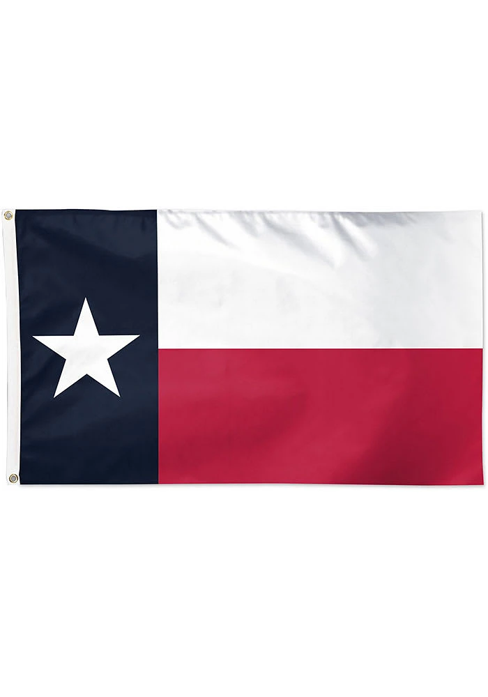 Texas 3x5 Silk Screen Grommet Flag - Blue