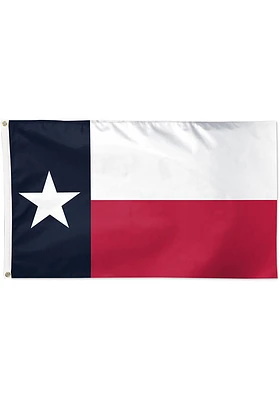 Texas 3x5 Silk Screen Grommet Flag - Blue