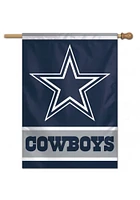 Dallas Cowboys 28x40 Helmet Silk Screen Banner - Blue