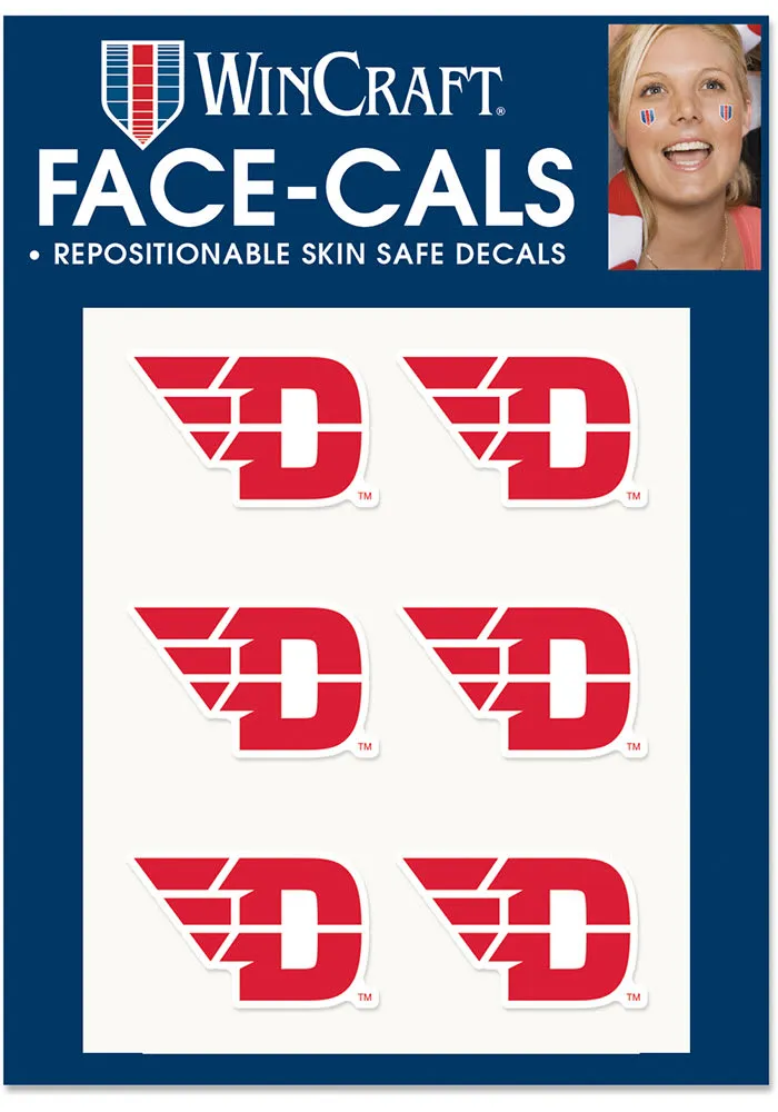 Dayton Flyers 6 Pack Tattoo