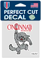 Cincinnati Bearcats 1990 Bearcat 4x4 Auto Decal - Red