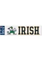 Notre Dame Fighting Irish 4x17 Auto Decal - Navy Blue