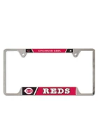 Cincinnati Reds Metal License Plate Frame - Red