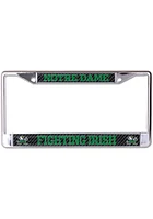 Notre Dame Fighting Irish Carbon Printed License Plate Frame - Navy Blue