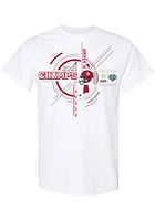 Alabama Crimson Tide White 2021 Cotton Bowl Champions Short Sleeve T Shirt