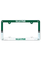 Dallas Stars Plastic Full Color License Plate Frame - Green