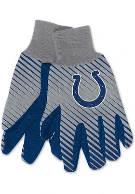 Indianapolis Colts 2 Tone Mens Gloves