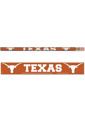 Texas Longhorns 6 Pack Design Pencil