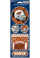 Oklahoma State Cowboys Prismatic Stickers