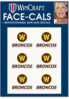 Western Michigan Broncos 6 Pack Tattoo