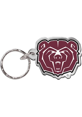 Missouri State Bears Freeform Keychain - Maroon
