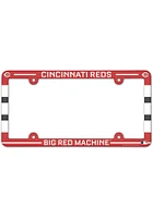 Cincinnati Reds Striped License Frame