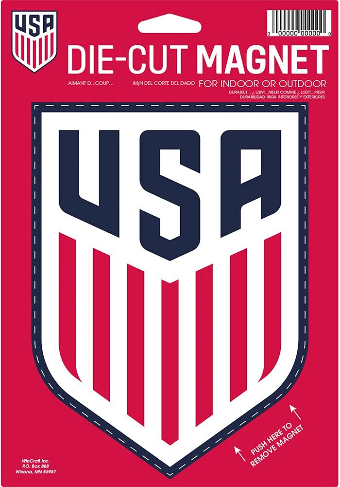 Team USA 6.25x9 Die Cut Magnet