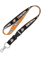 Kansas City Mavericks Detachable Lanyard - Black