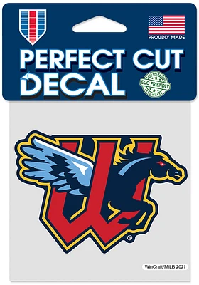Wichita Wind Surge 4x4 Auto Decal - Blue