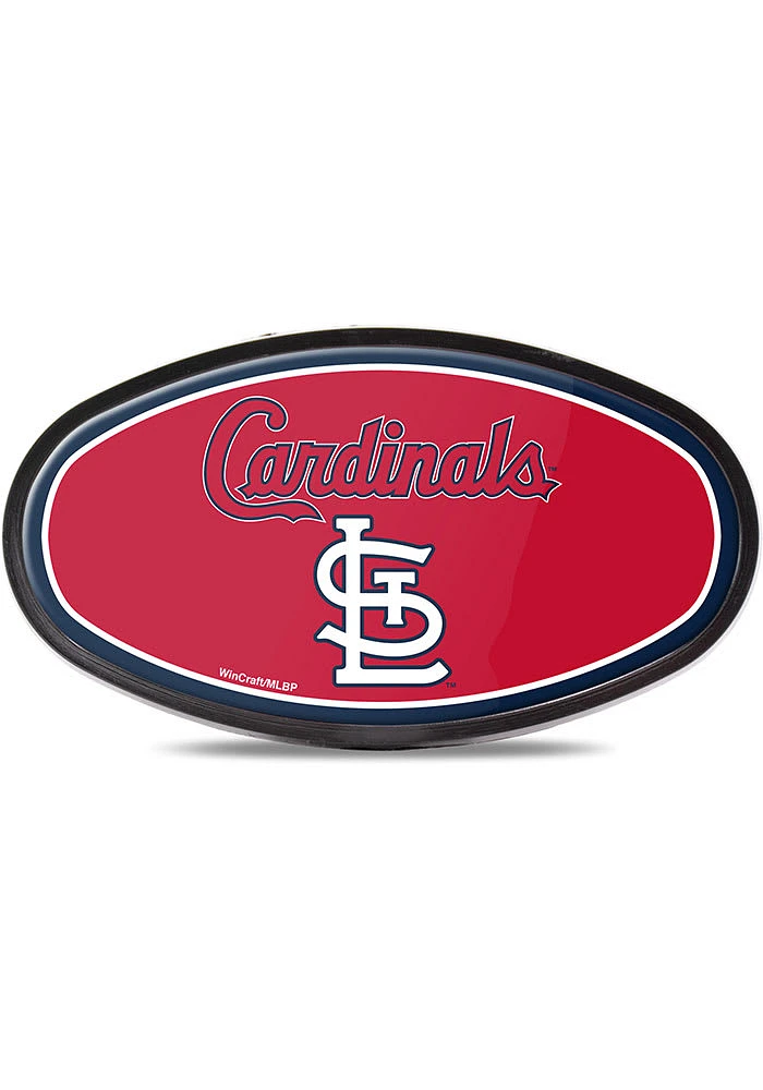 St Louis Cardinals Oval 2 Inch Car Accessory Hitch Cover