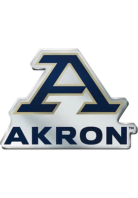 Akron Zips Acrylic Car Emblem -