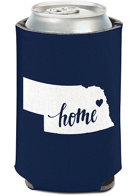 Nebraska State Shape 12 oz Coolie