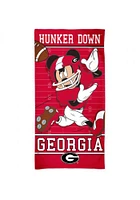 Georgia Bulldogs Disney Spectra Beach Towel