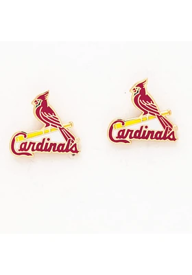 St Louis Cardinals Post Womens Earrings