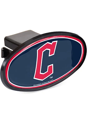 Cleveland Guardians Plastic Oval Car Accessory Hitch Cover