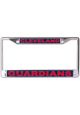 Cleveland Guardians Inlaid License License Plate Frame - Navy Blue
