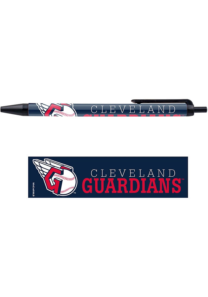 Cleveland Guardians 5pk Pen Set - Blue