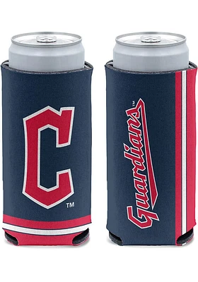 Cleveland Guardians Striped Primary Logo Slim Coolie