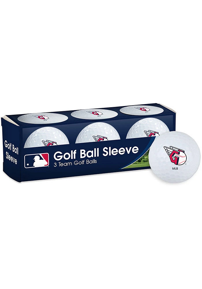 Cleveland Guardians 3pk Golf Balls