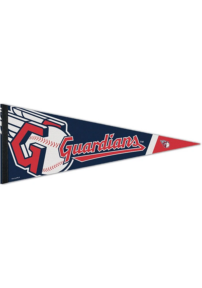 Cleveland Guardians 12x30 Premium Pennant - Navy Blue
