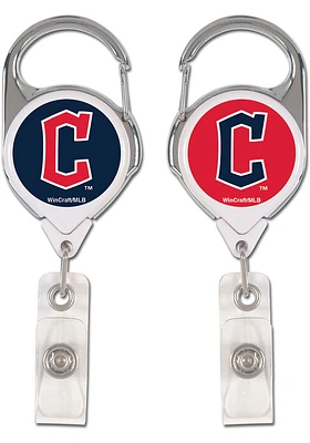 Cleveland Guardians 2 Sided Premium Badge Holder