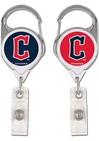 Cleveland Guardians 2 Sided Premium Badge Holder