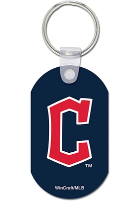 Cleveland Guardians Aluminum Keychain - Navy Blue