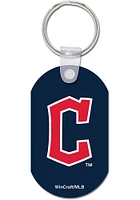 Cleveland Guardians Aluminum Keychain - Navy Blue