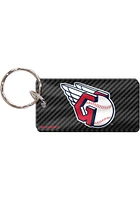 Cleveland Guardians Carbon Keychain - Black