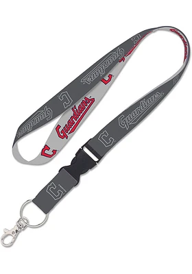 Cleveland Guardians Charcoal Lanyard - Charcoal