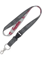 Cleveland Guardians Charcoal Lanyard - Charcoal