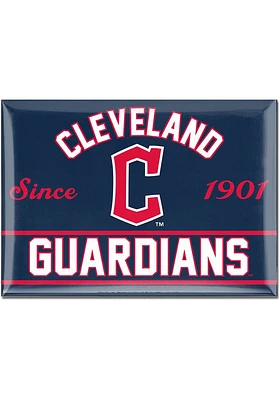 Cleveland Guardians 2.5x3.5 Metal Magnet