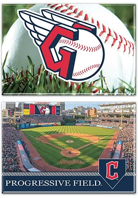 Cleveland Guardians 2pk Stadium Magnet