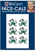 Notre Dame Fighting Irish Leprechaun 6pk Tattoo