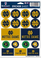 Notre Dame Fighting Irish 5x7 Stickers - Navy Blue