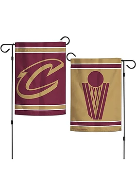 Cleveland Cavaliers 2 Sided Garden Flag - Maroon