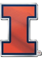 Illinois Fighting Illini Acrylic Car Emblem -