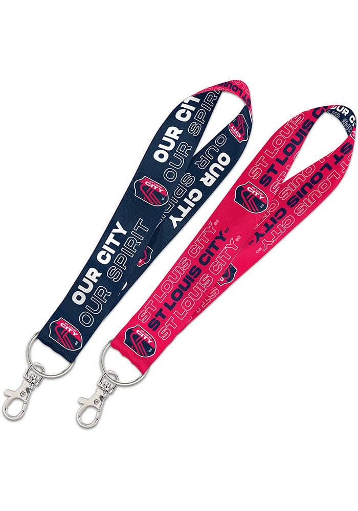 St Louis City SC Keystrap Lanyard - Navy Blue