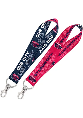 St Louis City SC Keystrap Lanyard - Navy Blue