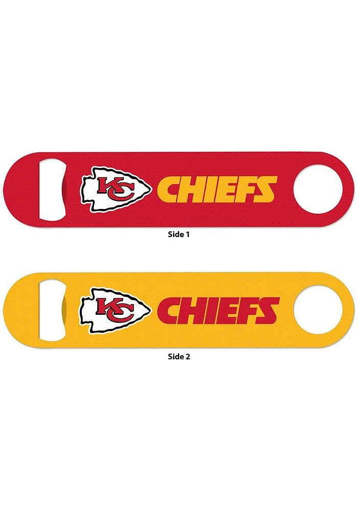 Kansas City Chiefs 2 Sided Longneck Bottle Opener