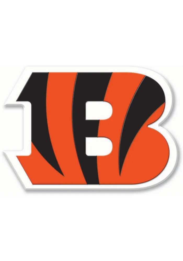 Cincinnati Bengals Flexable Auto Decal - Orange