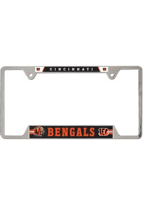 Cincinnati Bengals Metal License Frame